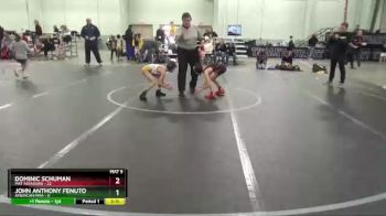 64 lbs Finals (2 Team) - John Anthony Fenuto, American MMA vs Dominic Schuman, Mat Assassins