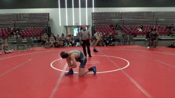 119 lbs Quarterfinals (8 Team) - Wyatt Burns, Minions Black (GA) vs Braylon Wojciechowski, Zeus Wrestling Club