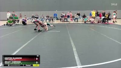 96 lbs Round 1 (10 Team) - Ashton Glasgow, Terps Xpress vs Brady Zabriskie, Virginia Team Predator