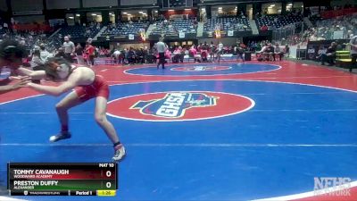 6A-126 lbs Champ. Round 1 - Tommy Cavanaugh, Woodward Academy vs Preston Duffy, Alexander