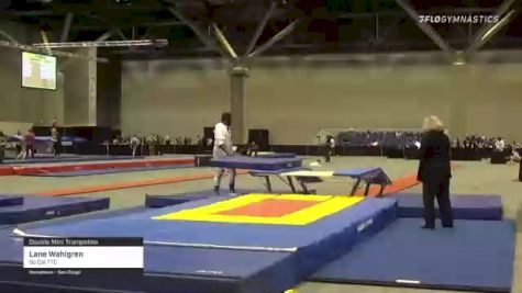 Lane Wahlgren - Double Mini Trampoline, So Cal TTC - 2021 USA Gymnastics Championships