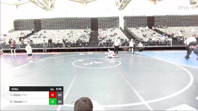 121 lbs Rr Rnd 9 - Teag Saito, Shore Thing Wave vs Colby Houle, Refinery Wrestling Youth