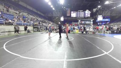 160 lbs Cons 32 #1 - Tavier Garcia, Arizona vs Carter Van Kley, Iowa