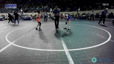 76 lbs Round Of 32 - Matthew Meredith, R.a.w. vs Bear Kent, Pawhuska Elks Takedown