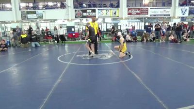 J-102 lbs Quarterfinal - Jude Benson, WV vs Cameron Polking, OH