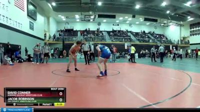 145 lbs Cons. Round 6 - David Conner, Kokomo Wildkat Wrestling Club vs Jacob Robinson, Jay County Wrestling Club