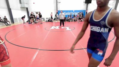 54 kg 5th Place - Chase Sigle, Steller Trained EMBO vs Dale Gant, Michigan Grapplers