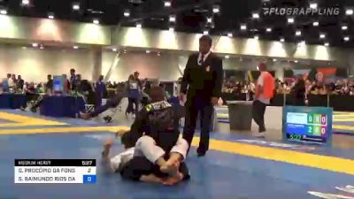 GABRIEL PROCÓPIO DA FONSECA vs SERGIO RAIMUNDO RIOS DA SILVA 2022 World Master IBJJF Jiu-Jitsu Championship