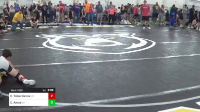 70-J lbs Round Of 16 - Caleb Tsikerdanos, MD vs Casen Amos, OH