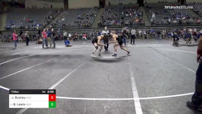 174 lbs Quarterfinal - Jordan Bushey, Niagara vs Breason Lewis, Northeastern