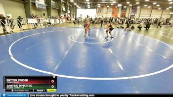 100 lbs Rd# 4- 2:00pm Friday Final Pool - Santino DiMatteo, Double Champs vs Brycen Swiger, Terps Xtreme