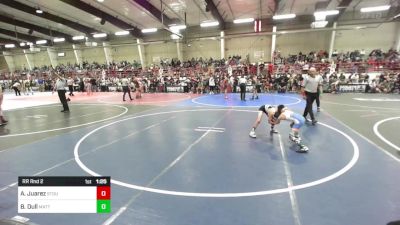 69 lbs Rr Rnd 2 - Antonio Juarez, Stout Wrestling Academy vs Burl Dull, Mattime