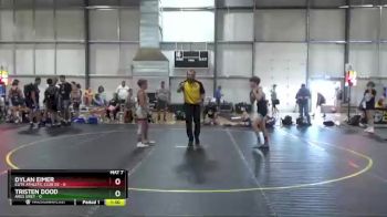 108 lbs Round 2 (6 Team) - Dylan Eimer, Elite Athletic Club DZ vs Tristen Dood, ARES Grey