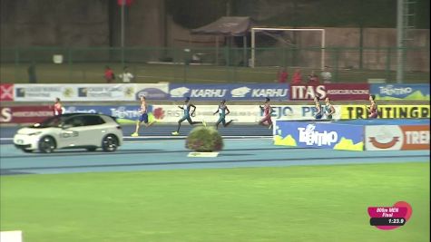 Kyle Langford And Moad Zahafi Battle To the Line In Men's 800m
