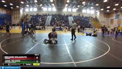 126 Blue Round 4 - Angel Delgado, Southwest Miami vs Benjamin Wolgamuth, Hagerty