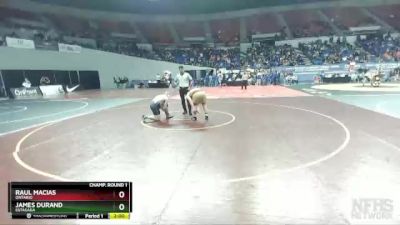 4A-220 lbs Champ. Round 1 - Raul Macias, Ontario vs James Durand, Estacada