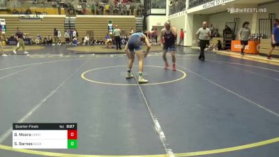 174 lbs Quarterfinal - Brent Moore, Unrostered vs Samuel Barnes, Bucknell - Unattached