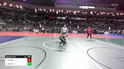 85 lbs Quarterfinal - Tristan Tresslar, Streaks Wrestling Club vs Jeremiah Jones, Winslow Township