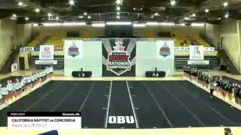 GAME 3: California Baptist University vs Concordia University -- Irvine