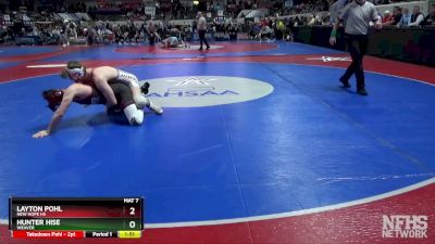 1A-4A 175 Quarterfinal - Hunter Hise, Weaver vs Layton Pohl, New Hope HS