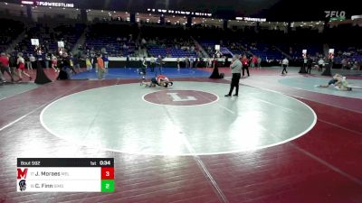 126 lbs Round Of 32 - Johnny Moraes, Melrose vs Coleman Finn, Simsbury