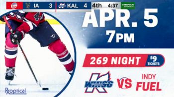 Replay: Away - 2022 Iowa vs Kalamazoo | Mar 30 @ 10 PM