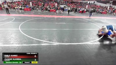 165 lbs Cons. Round 5 - Phoenix Alameda, Nekoosa vs Pablo Juarez, Ringers