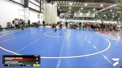 81 lbs Round 1 - Jonathan Crouse, Chesapeake vs Jaiden Bazan, Pit Bull Wrestling Academy