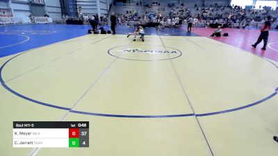 127 lbs Rr Rnd 3 - Konnor Meyer, 4M Ride Out vs Caden Jarrett, Team Alien UFO