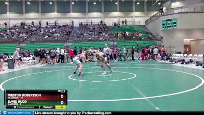 175 lbs 2nd Wrestleback (16 Team) - Weston Robertson, Hillgrove vs David Rudd, Harrison