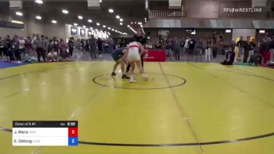 74 kg Consi Of 8 #1 - Joey Mora, California Lancer RTC / TMWC vs Evan Delong, Clarion RTC