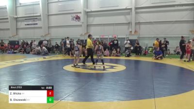 65-M lbs Consi Of 4 - Zachary Wicks, NY vs Bryson Olszewski, NY