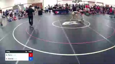 44 kg Cons 16 #1 - Kimball Parry, Star Valley Wrestling Club vs Analu Woode, Golden Back MRTC