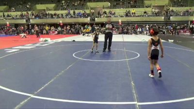 50 lbs Cons. Round 2 - Brogan Lange, Caledonia vs Kolton Mahr, Waukon Indian Wrestling