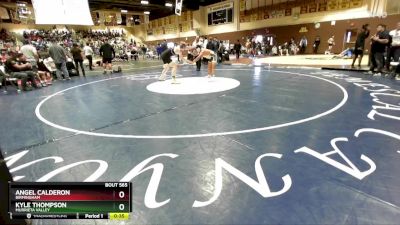 190 lbs Cons. Round 2 - Kyle Thompson, Murrieta Valley vs Angel Calderon, Birmingham