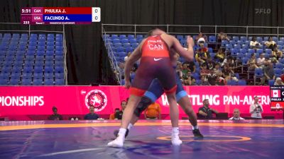 79 kg Round 1 - Alex Facundo, USA vs Jasmit Phulka, CAN