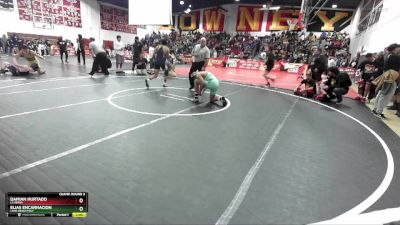 157 lbs Champ. Round 2 - Elias Encarnacion, Long Beach Poly vs Damian Hurtado, La Serna