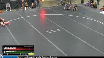 86 lbs Quarterfinal - Lincoln Swick, WI vs Cain Crosson, IA