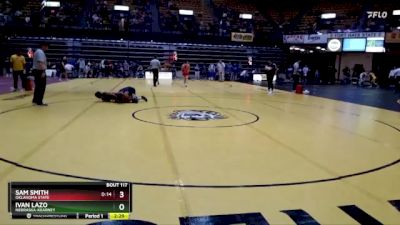 125 lbs Champ. Round 2 - Sam Smith, Oklahoma State vs Ivan Lazo, Nebraska-Kearney