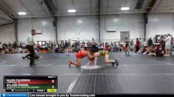 120 lbs Round 2 (3 Team) - Allen Calderon, Compound vs Ryland Parker, Palmetto State Wrestling Academy Black