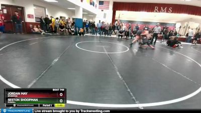 182 lbs Semifinal - Seston Shoopman, Powell vs Jordan May, Riverton
