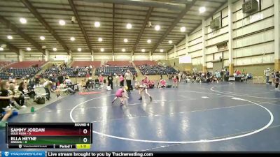 70 lbs Round 4 (6 Team) - Ella Heyne, Oregon vs Sammy Jordan, Gold Rush