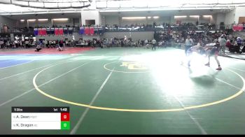 113 lbs Round Of 32 - Adam Dean, Portland vs Kaden Dragon, Bristol Central