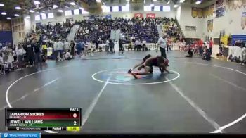 138 lbs Semifinals (8 Team) - Jamarion Stokes, Palm Bay vs Jewell Williams, Jensen Beach