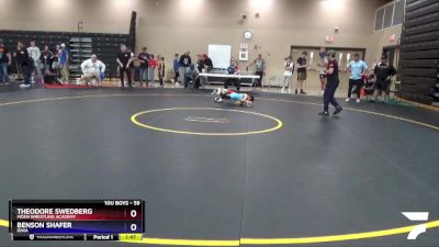 59 lbs Round 1 - Theodore Swedberg, Moen Wrestling Academy vs Benson Shafer, Iowa