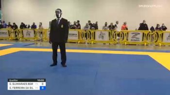 GUILHERME GUIMARAES BORGES OLIMP vs GABRIEL FERREIRA DA SILVA 2020 IBJJF Pan No-Gi Championship