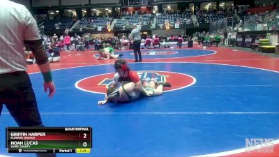 5A-190 lbs Quarterfinal - Noah Lucas, Ware County vs Griffin Harper, Flowery Branch