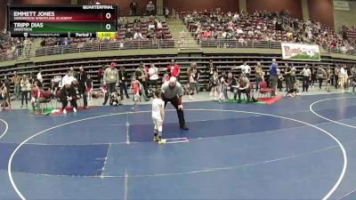 47 lbs Quarterfinal - Tripp Dias, Shootbox vs Emmett Jones, Sanderson Wrestling Academy