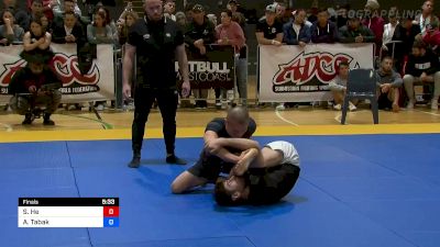 Sean He vs Ariel Tabak 2022 ADCC Asia & Oceania Trial