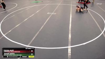 Quarterfinal - Olivia Huff, Centennial Youth Wrestling vs Naomi Smith, Big Lake Swarm Wrestling Club